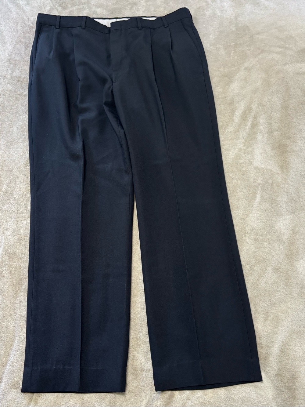 Towncraft Men's Classic Dress Pants in Black